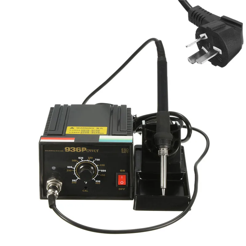 110V 220V Electric 936 Power Soldering Station Iron AU Plug 75W + Soldering Iron Handle Inverter Frequency Change
110V 220V Electric 936 Power Soldering Station Iron AU Plug 75W + Soldering Iron Handle Inverter Frequency Change