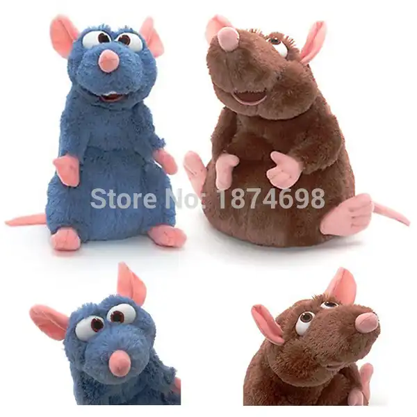 New Ratatouille Remy 30cm Emile 40cm Cute Mouse Plush