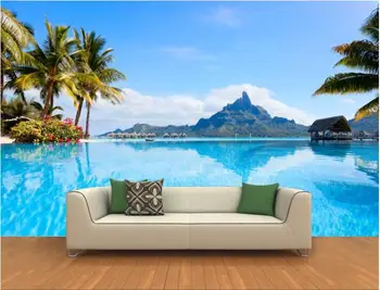 3d wallpaper custom mural non-woven Wall stickers 3 d coconut palm lake trail seascape background paintings mural wall paper
3d wallpaper custom mural non-woven Wall stickers 3 d coconut palm lake trail seascape background paintings mural wall paper