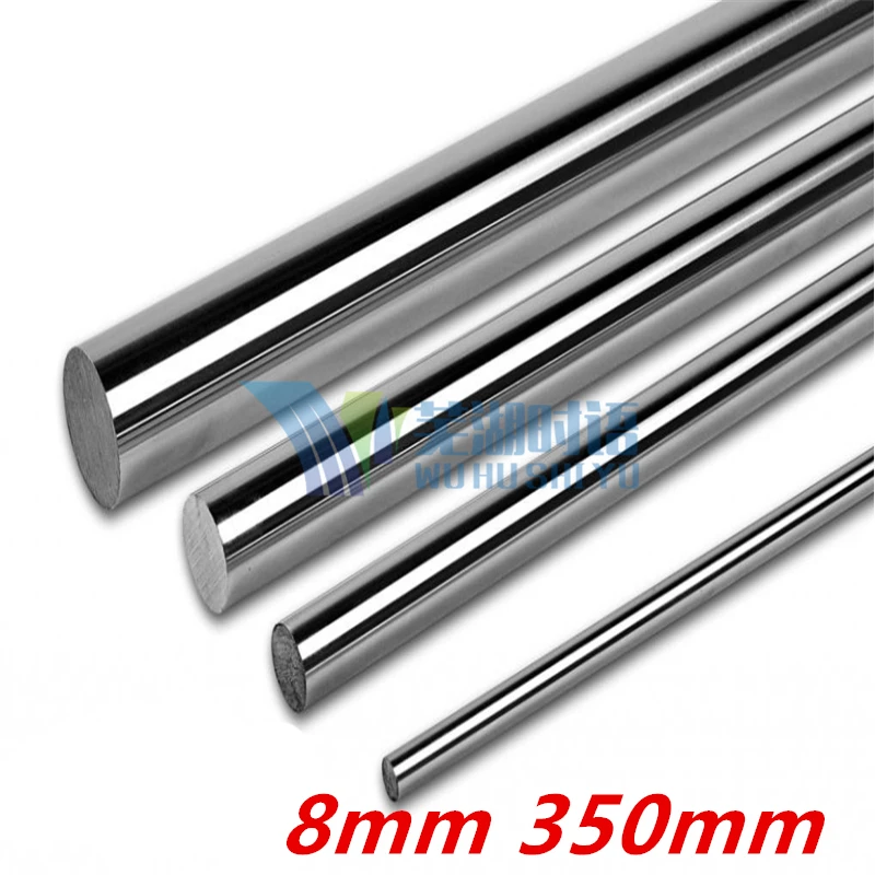 2 pcs 3D printer linear shaft 8mm 350mm linear rail L350 mm chrome plated linear motion guide rail round rod shaft for cnc
2 pcs 3D printer linear shaft 8mm 350mm linear rail L350 mm chrome plated linear motion guide rail round rod shaft for cnc
