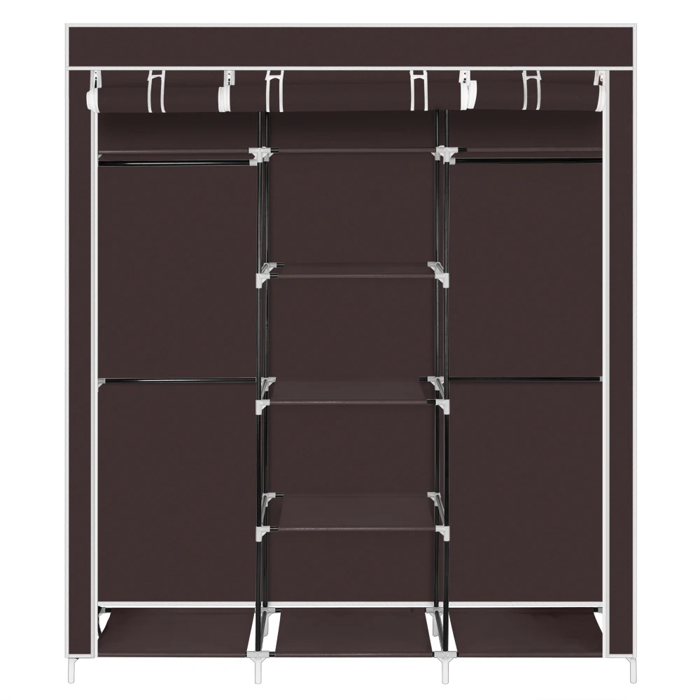 Nuevo 10 Bolsillos Zapatos Organizador Colgante Shoe Rack Armario Ferrocarril estante del almacenaje....