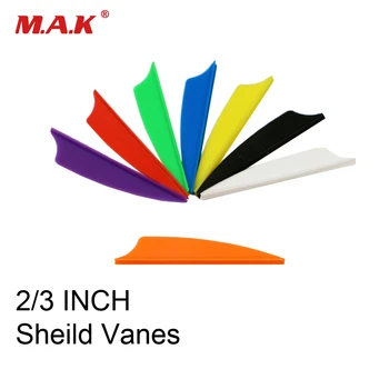 11 Color 60 pcs 2/3 Inches Sheild Plastic Feather Arrow Vanes DIY Arrow for Outdoor Archery Hunting Shooting
11 Color 60 pcs 2/3 Inches Sheild Plastic Feather Arrow Vanes DIY Arrow for Outdoor Archery Hunting Shooting
