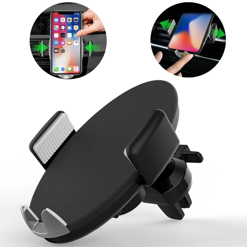 HAMTOD Clamp Phone Holder Stand Car Air Vent Mount ABS Smart Phone Holder Stand for iPhone Galaxy for Xiaomi Huawei for Sony 
HAMTOD Clamp Phone Holder Stand Car Air Vent Mount ABS Smart Phone Holder Stand for iPhone Galaxy for Xiaomi Huawei for Sony