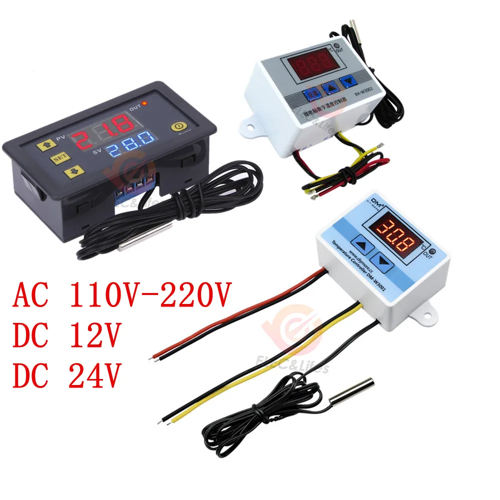 XH-W3001 W3002 W3230 Digital Temperature Controller Thermostat Freezer Temperature meter control switch W3001 Thermoregulator
XH-W3001 W3002 W3230 Digital Temperature Controller Thermostat Freezer Temperature meter control switch W3001 Thermoregulator