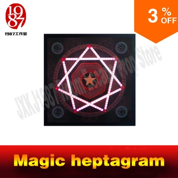 Room escape prop real life adventure game Magic heptagram touch the sensible points in correct sequence to unlock from JXKJ1987
Room escape prop real life adventure game Magic heptagram touch the sensible points in correct sequence to unlock from JXKJ1987