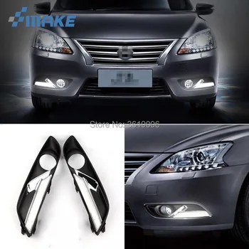 smRKE For Nissan Sylphy 2012-2015 LED DRL Daytime Running Lights White Driving Light + Yellow Turn Signal Waterproof
smRKE For Nissan Sylphy 2012-2015 LED DRL Daytime Running Lights White Driving Light + Yellow Turn Signal Waterproof