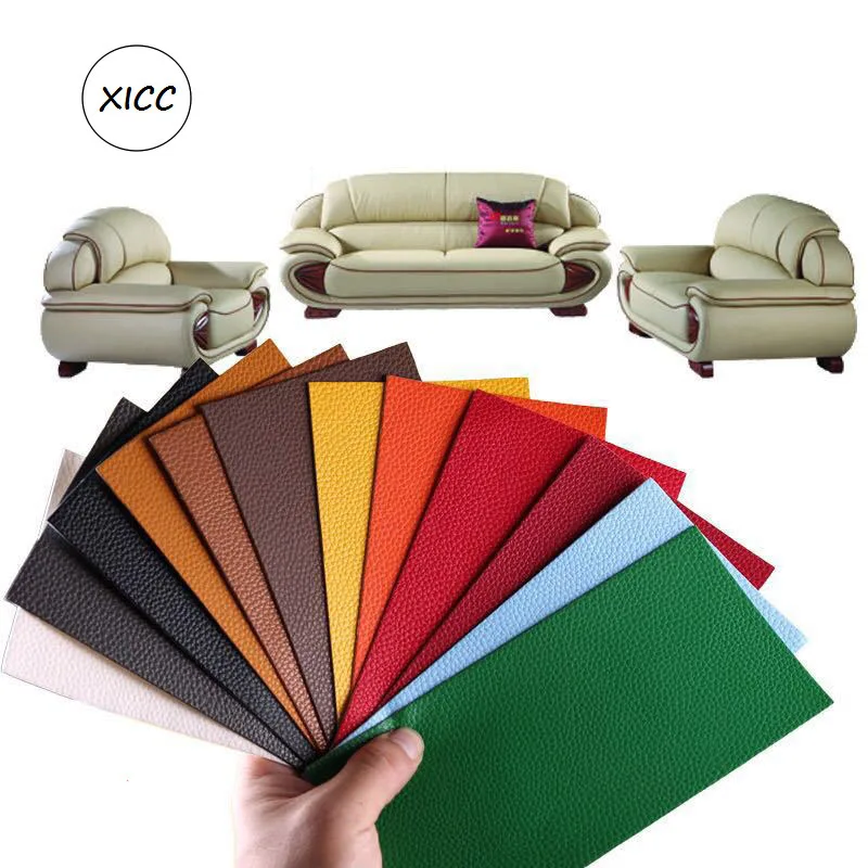 XICC 13 colors PU Fabric Self Adhesive Sticker Sofa Patches Fix Hole For Car Seat Leather Portfolio Repair Decoration Badges
XICC 13 colors PU Fabric Self Adhesive Sticker Sofa Patches Fix Hole For Car Seat Leather Portfolio Repair Decoration Badges