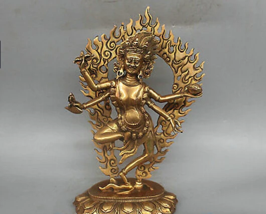 12'' China Tibet 4 Arms Naro Khechari Dakini Buddha Bronze Statue decoration bronze factory outlets
12'' China Tibet 4 Arms Naro Khechari Dakini Buddha Bronze Statue decoration bronze factory outlets