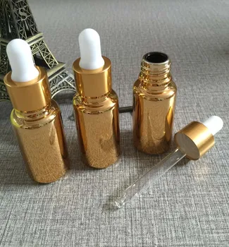 156pcs/lot 15ml high temperature gold plated refillable empty dropper bottle,glass essential oil bottle,perfume subpackage jar
156pcs/lot 15ml high temperature gold plated refillable empty dropper bottle,glass essential oil bottle,perfume subpackage jar