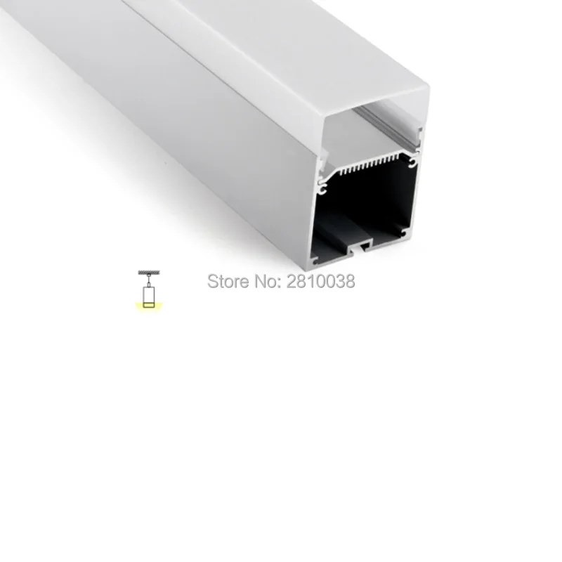 100 X 2M Sets/Lot Anodized silver aluminum profile for led stripes 75x55 mm aluminium led extrusion with driver hanging lamps
100 X 2M Sets/Lot Anodized silver aluminum profile for led stripes 75x55 mm aluminium led extrusion with driver hanging lamps