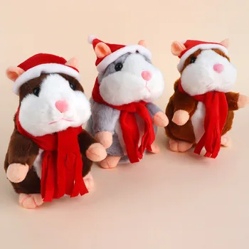 1*Christmas Hamster Toy for Children Gift Cartoon Cute Sound Record Nodding Stuffed Plush Hamster Christmas Toy
1*Christmas Hamster Toy for Children Gift Cartoon Cute Sound Record Nodding Stuffed Plush Hamster Christmas Toy