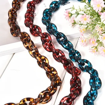 60cm DIY Acrylic Resin Chain Bag Strap Handbag Plastic Strap Fashion Colorful Women Bag Accessories Shoulder Strap
60cm DIY Acrylic Resin Chain Bag Strap Handbag Plastic Strap Fashion Colorful Women Bag Accessories Shoulder Strap