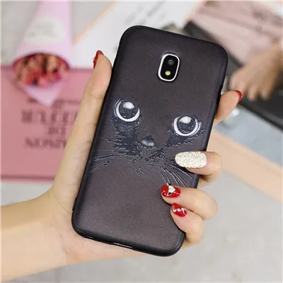 Silicon Phone Case For Samsung Galaxy A6 A8 A7 A750 J4 J6 J8 2018 J5 Black Butterfly Cases For Samsung S8 S9 Note9Soft TPU Cover (20)