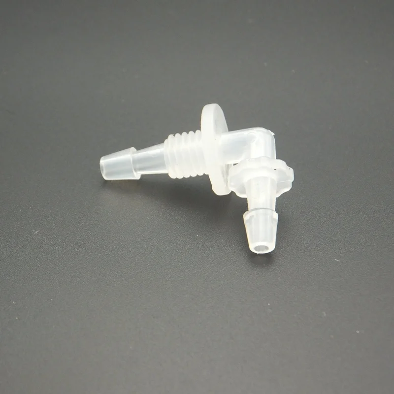 5PCS 2.4mm Hose Barb x M6 Male Thread Elbow Bulkhead Plastic Pipe Fitting Aquarium Garden Irrigation Water Connector
5PCS 2.4mm Hose Barb x M6 Male Thread Elbow Bulkhead Plastic Pipe Fitting Aquarium Garden Irrigation Water Connector