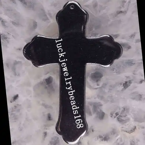 Free Shipping 34x49x4mm Black Non-Magnetic Hematite Cross Pendant Bead 1Pcs FC1891
Free Shipping 34x49x4mm Black Non-Magnetic Hematite Cross Pendant Bead 1Pcs FC1891