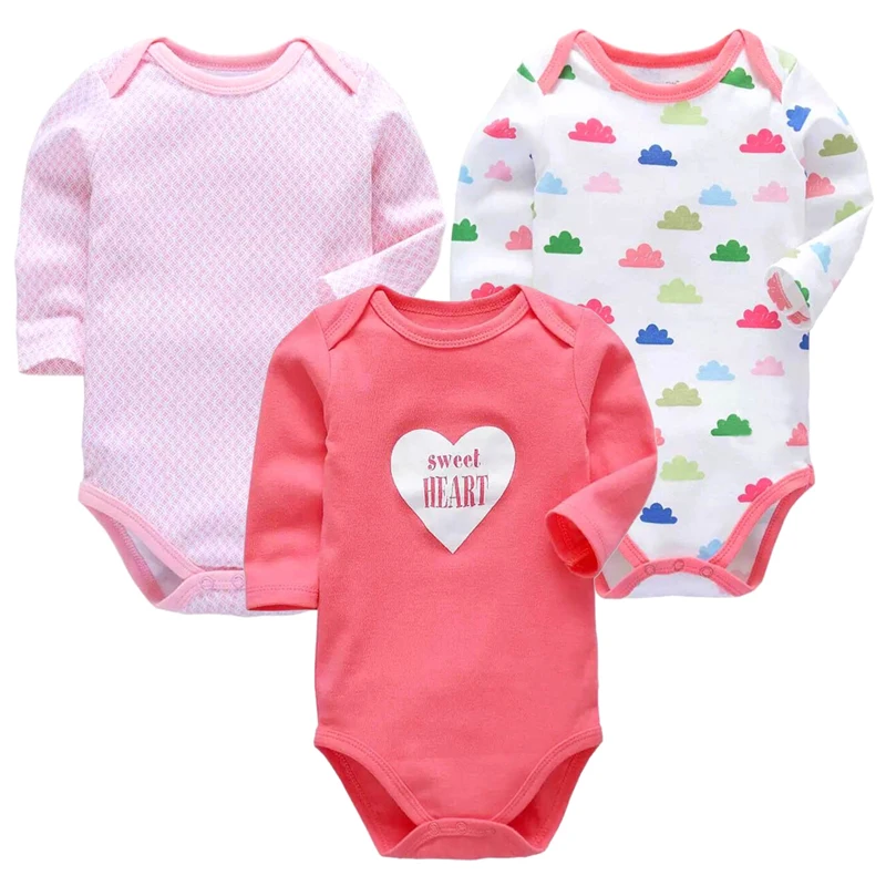 Baby Girls Clothes Newborn Toddler Babies 3-24 Months Long Sleeve Bodysuit Infant Boys Clothing 3 Pack
Baby Girls Clothes Newborn Toddler Babies 3-24 Months Long Sleeve Bodysuit Infant Boys Clothing 3 Pack
