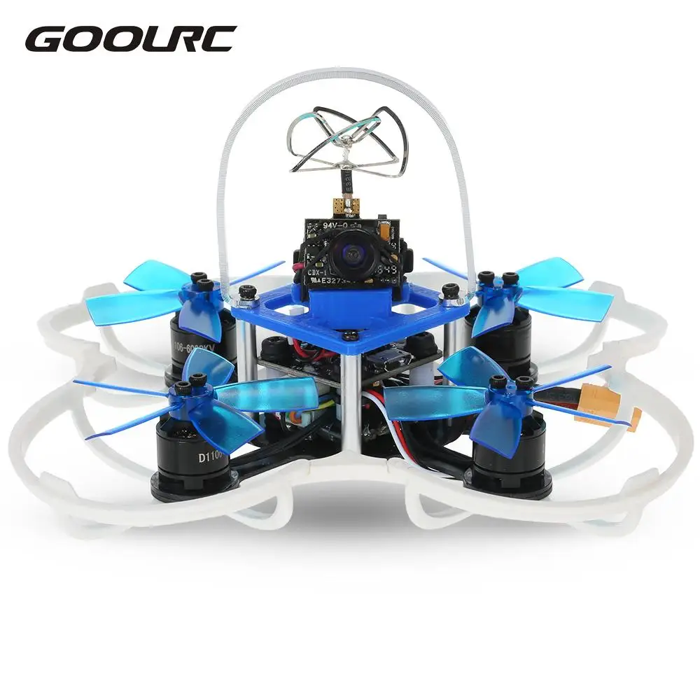 GoolRC G85 85mm 5.8G 40CH 600 FPV Racer BNF RC Racing Drone Brushless Motor RC Quadcopter Helicopter with Receiver Controller
GoolRC G85 85mm 5.8G 40CH 600 FPV Racer BNF RC Racing Drone Brushless Motor RC Quadcopter Helicopter with Receiver Controller