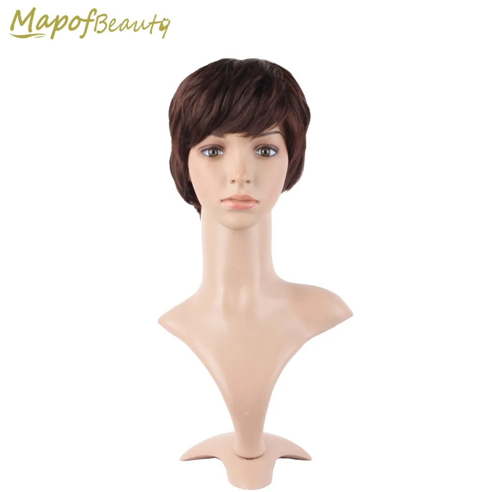 Online Buy Grosir Gaya Pendek Wig Untuk Wanita Hitam From China