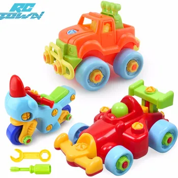 RCtown Colorful Disassembly Assembly Vehicle Toy with Wrench Screwdriver Novelty Building Block Puzzle Toys for Kids zk30
RCtown Colorful Disassembly Assembly Vehicle Toy with Wrench Screwdriver Novelty Building Block Puzzle Toys for Kids zk30