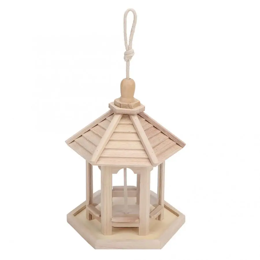 Outdoor Durable Wooden Plastic Hanging Transparent Bird Feeder accessoires House Food Case Pet Bird Food Container Supplies
Outdoor Durable Wooden Plastic Hanging Transparent Bird Feeder accessoires House Food Case Pet Bird Food Container Supplies