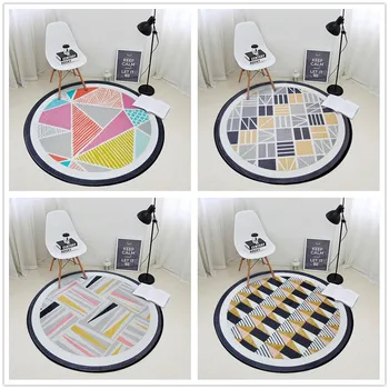 Nordic Geometric Pattern Circular Carpet For Living Room Soft Velvet Children Bedroom Rugs And Carpet Computer Chair Area Rug
Nordic Geometric Pattern Circular Carpet For Living Room Soft Velvet Children Bedroom Rugs And Carpet Computer Chair Area Rug