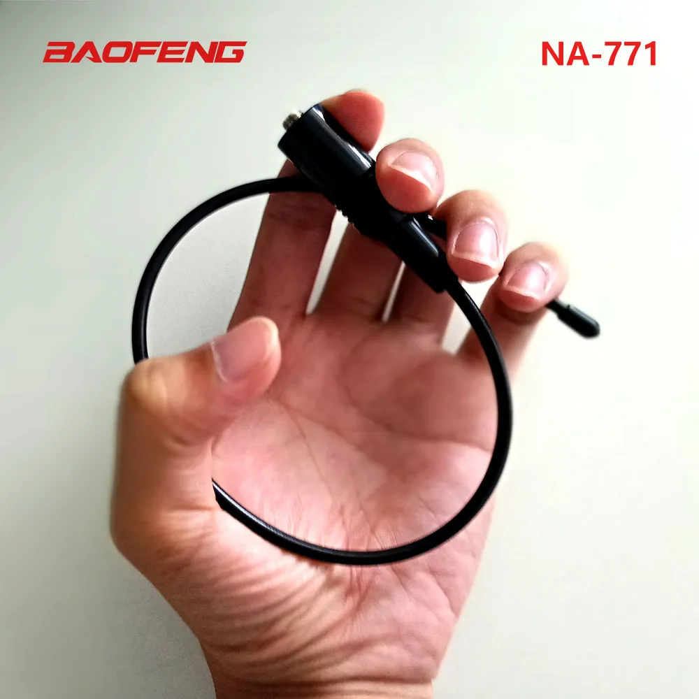 Nagoya NA-771 SMA-M Male Dual Band UHF VHF Antenna for CB Radio Baofeng UV-3R Walkie Talkie Yaesu VX-3R VX-7R TYT Wouxun KG-UV8D
Nagoya NA-771 SMA-M Male Dual Band UHF VHF Antenna for CB Radio Baofeng UV-3R Walkie Talkie Yaesu VX-3R VX-7R TYT Wouxun KG-UV8D