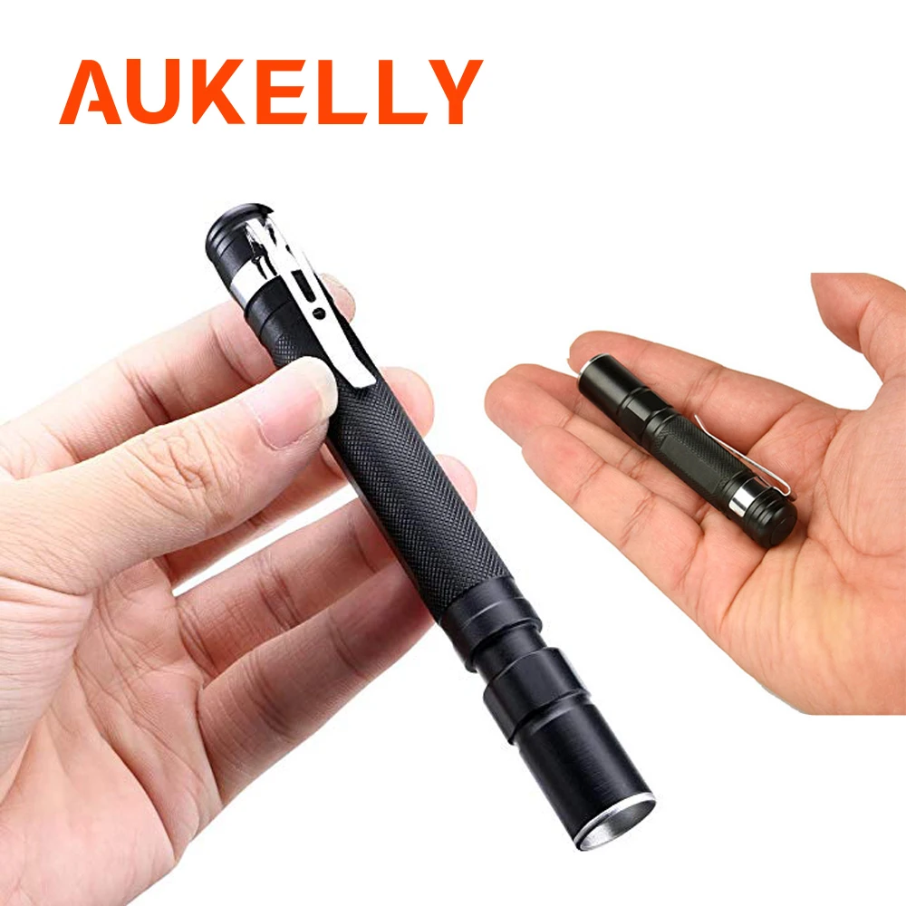 Mini LED Portable Pen Flashlight Pocket Torch Light 1000LM 1Mode Adjustable Focus Zoomable Handy Camping Linternas With Clip
Mini LED Portable Pen Flashlight Pocket Torch Light 1000LM 1Mode Adjustable Focus Zoomable Handy Camping Linternas With Clip