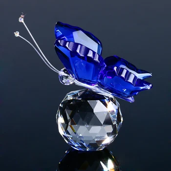 H&D Elegant Crystal Butterfly Figurine Animal Paperweight Art Craft Table Ornament Home Wedding Decor Great Kids Gift (Blue)
H&D Elegant Crystal Butterfly Figurine Animal Paperweight Art Craft Table Ornament Home Wedding Decor Great Kids Gift (Blue)