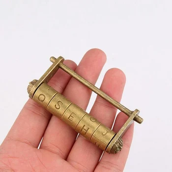 Zinc Alloy vintage antique Password Lock letter combination padlock for Jewelry Wooden Box Suitcase Drawer Home Improvement
Zinc Alloy vintage antique Password Lock letter combination padlock for Jewelry Wooden Box Suitcase Drawer Home Improvement