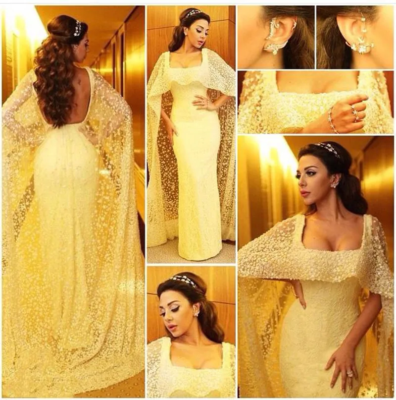 Charming Long Prom Gown with Cape Unique Design Mermaid Evening Dress Custom Made
Charming Long Prom Gown with Cape Unique Design Mermaid Evening Dress Custom Made