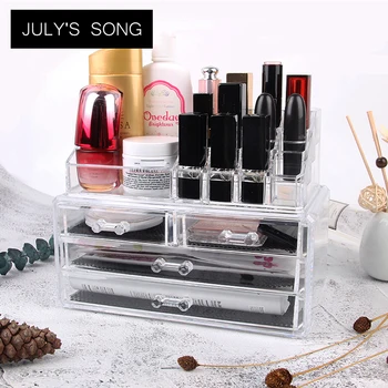 JULY'S SONG Cosmetic Drawers Organizer Box Large Desktop Makeup Storage PS Brush Organizer Cosmetic Organizer Makeup Storage
JULY'S SONG Cosmetic Drawers Organizer Box Large Desktop Makeup Storage PS Brush Organizer Cosmetic Organizer Makeup Storage