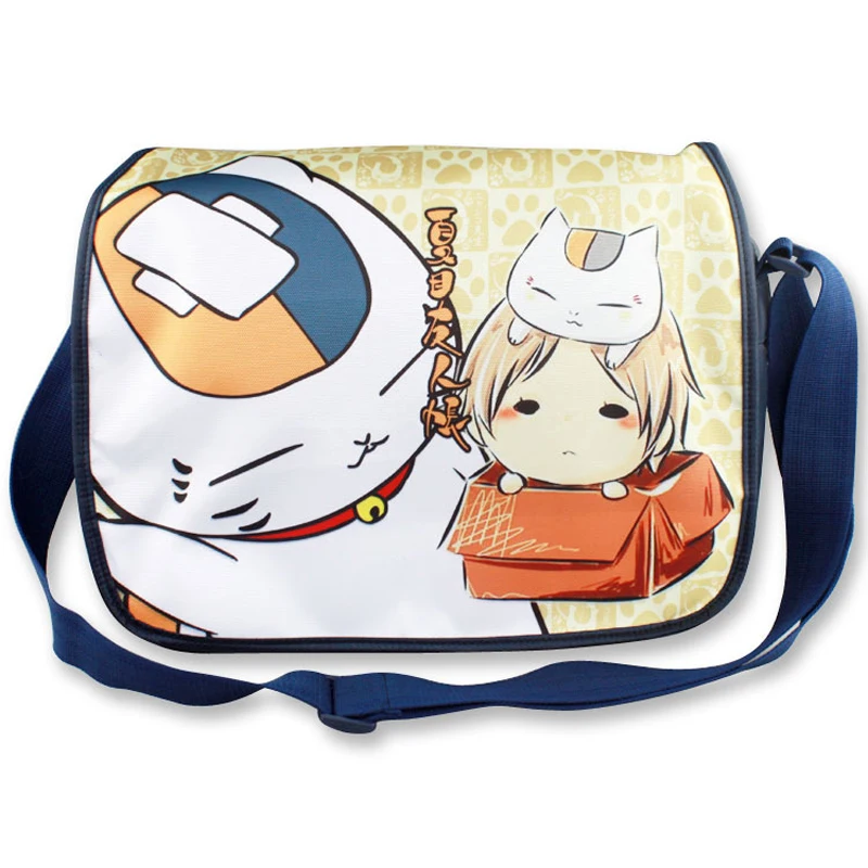 Polyester shoulder bag with colorful printing W-Anime Natsume yuujinchou Natsume Takashi
Polyester shoulder bag with colorful printing W-Anime Natsume yuujinchou Natsume Takashi