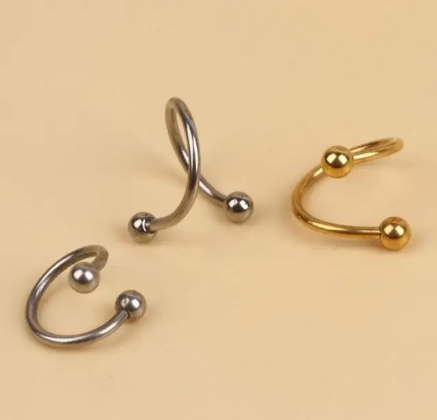 12 PCS/lot Nose Piercing Unique Design Stainless Steel Twist Nose Lip Ring Nose Stud Body Piercing Jewelry For Women
12 PCS/lot Nose Piercing Unique Design Stainless Steel Twist Nose Lip Ring Nose Stud Body Piercing Jewelry For Women