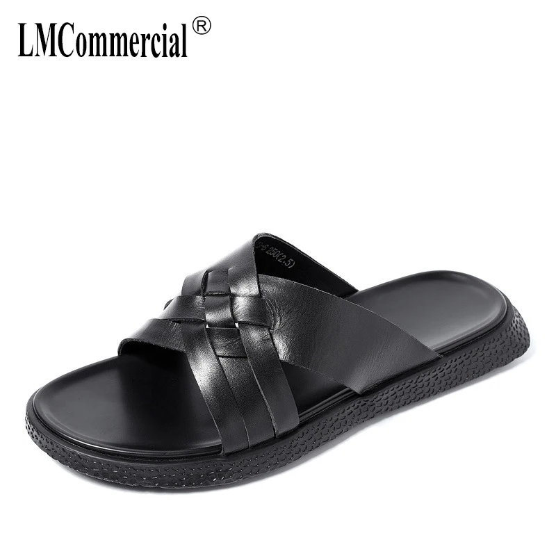 Mens Slippers Summer Sandals Fashion Leather Beach Shoes fender summer men genuine leather slippers cowhide flip flops men
Mens Slippers Summer Sandals Fashion Leather Beach Shoes fender summer men genuine leather slippers cowhide flip flops men