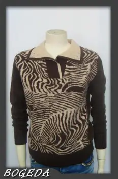 Pure wool Cashmere Sweater Women Zebra Black Brown Pullover Natural Fabric Soft Warm High Quality Clearance Sale Free Shipping
Pure wool Cashmere Sweater Women Zebra Black Brown Pullover Natural Fabric Soft Warm High Quality Clearance Sale Free Shipping