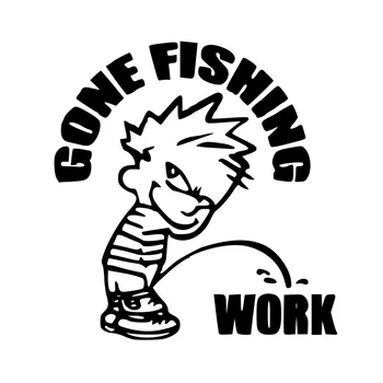 12.2cm*12.9cm Gone Fishing Funny Decor Car Styling Car Sticker Vinyl Decal S4-0207
12.2cm*12.9cm Gone Fishing Funny Decor Car Styling Car Sticker Vinyl Decal S4-0207