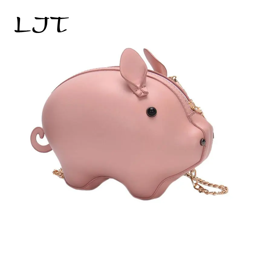 LJT Creative Chain Shoulder Messenger Bag Funny Cute Pig Crossbody Bag Brand Bags Women Leather Party Evening Bag Clutch Purse
LJT Creative Chain Shoulder Messenger Bag Funny Cute Pig Crossbody Bag Brand Bags Women Leather Party Evening Bag Clutch Purse