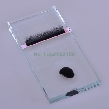 2 In 1 Glass False Lashes Adhesive Glue Pallet Stand Holder Eyelash Extensions Transparent Tray Makeup Cosmetic Tool
2 In 1 Glass False Lashes Adhesive Glue Pallet Stand Holder Eyelash Extensions Transparent Tray Makeup Cosmetic Tool