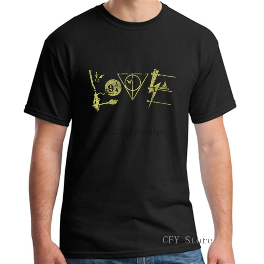2019 Harry Love Potter nine and three quarters Design Tshirt Vintage Personalized Short Sleeves T Shirt for Homme
2019 Harry Love Potter nine and three quarters Design Tshirt Vintage Personalized Short Sleeves T Shirt for Homme