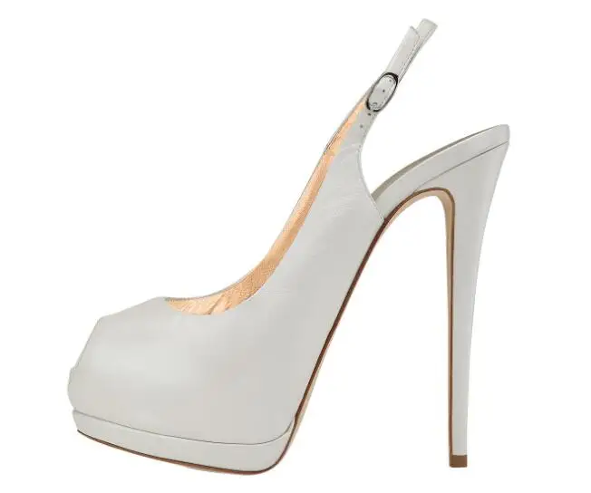 Spring and fall sexy woman white platform open toe high heel shoes Fashion summer open heel super high thin heel sandals
Spring and fall sexy woman white platform open toe high heel shoes Fashion summer open heel super high thin heel sandals