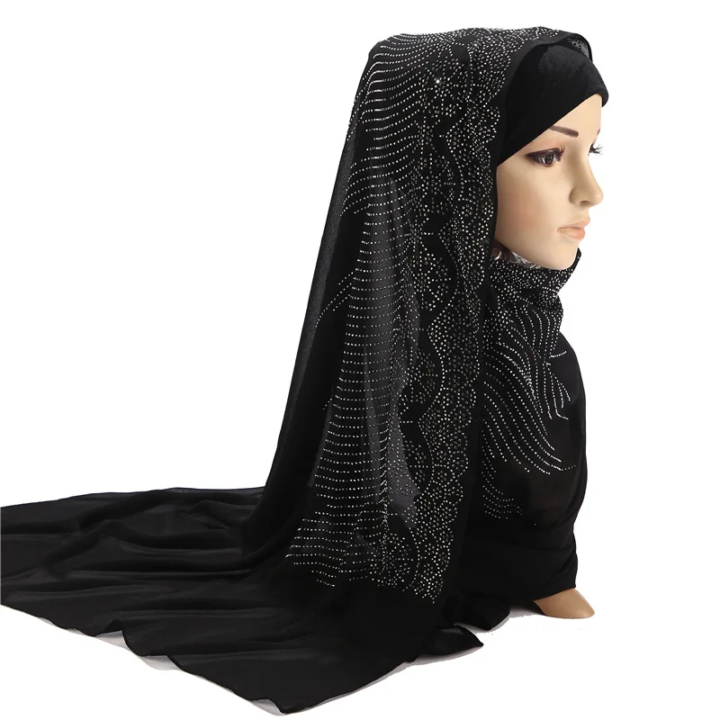 High quality Fashion scarf women hot diamond pearl chiffon scarves Muslim lady head scarfs for ladies
High quality Fashion scarf women hot diamond pearl chiffon scarves Muslim lady head scarfs for ladies