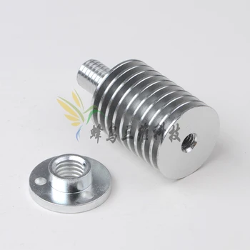 Reprap 3D printer all-metal hot end heat sink 1.75 / 3mm filament bowden extruder
Reprap 3D printer all-metal hot end heat sink 1.75 / 3mm filament bowden extruder