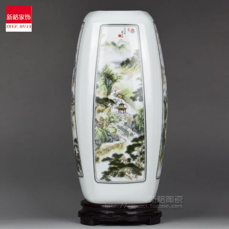Shipping of Jingdezhen ceramic creative Fuguizhu vase modern minimalist living Home Furnishing decoration decoration
Shipping of Jingdezhen ceramic creative Fuguizhu vase modern minimalist living Home Furnishing decoration decoration