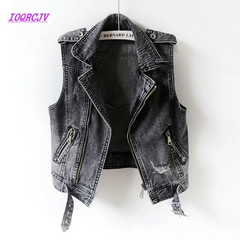 Sleeveless short jackets for women 2018 Spring and summer Denim Outerwear Plus size students Casual top jeans coats IOQRCJV B052
Sleeveless short jackets for women 2018 Spring and summer Denim Outerwear Plus size students Casual top jeans coats IOQRCJV B052