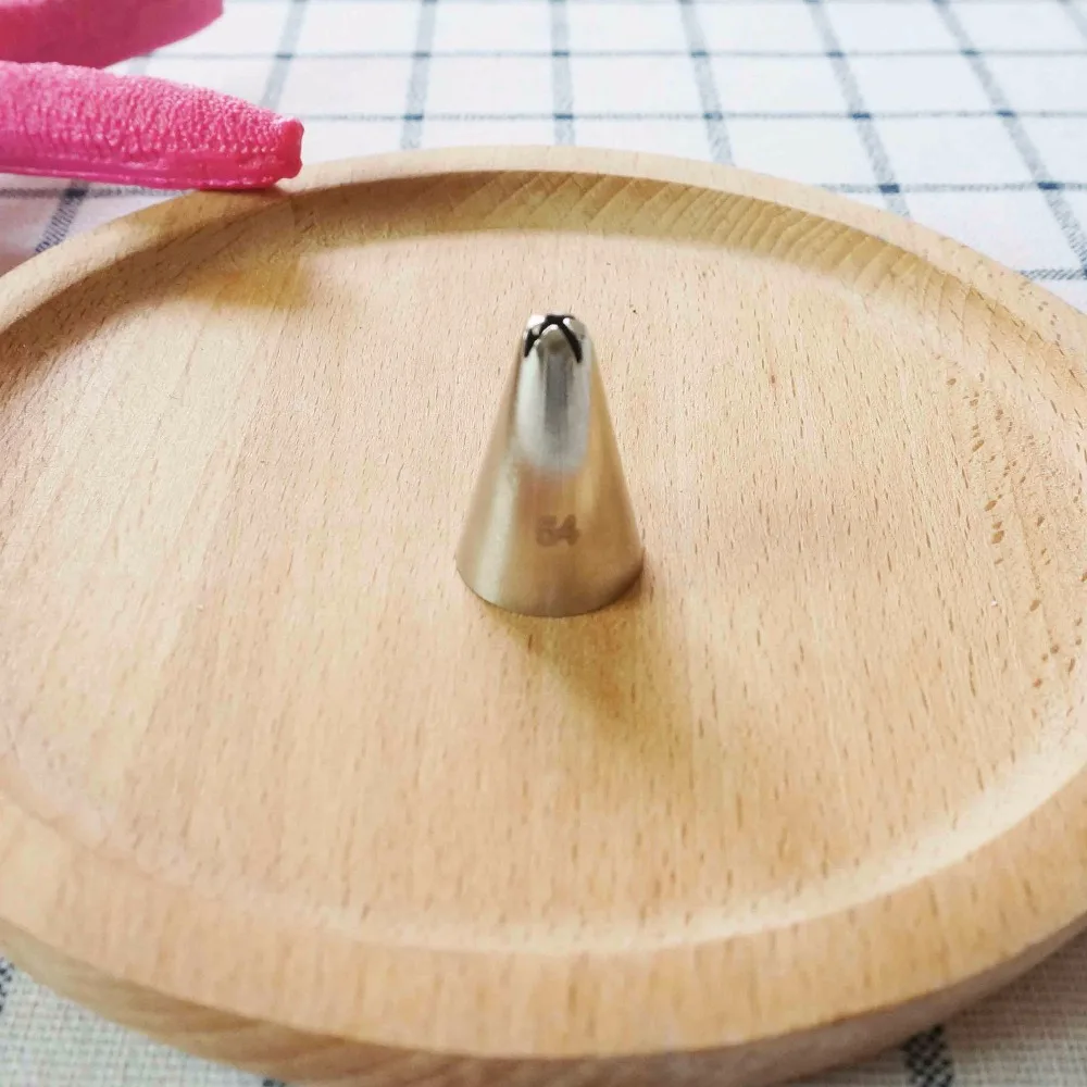 #54 Icing Tip Nozzle Cake Decorating Tips Stainless Steel Icing Fondant Piping Decorating Nozzle Tip Baking & Pastry Tools
#54 Icing Tip Nozzle Cake Decorating Tips Stainless Steel Icing Fondant Piping Decorating Nozzle Tip Baking & Pastry Tools