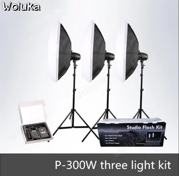 Studio film and television flash soft box portrait clothing shooting photographic equipment 300W three light kit CD50 T08
Studio film and television flash soft box portrait clothing shooting photographic equipment 300W three light kit CD50 T08