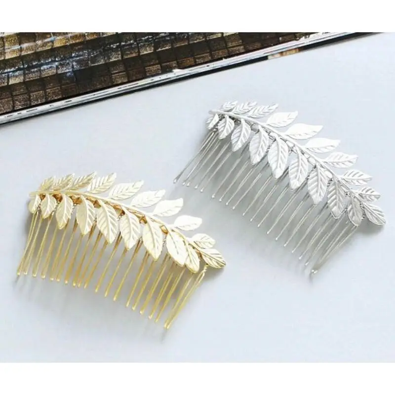 Hair Accessories For Women Wedding Greece Goddess Bridal Leaf Hair Comb Silver Gold Leaves Headdress Hair Jewelry
Hair Accessories For Women Wedding Greece Goddess Bridal Leaf Hair Comb Silver Gold Leaves Headdress Hair Jewelry