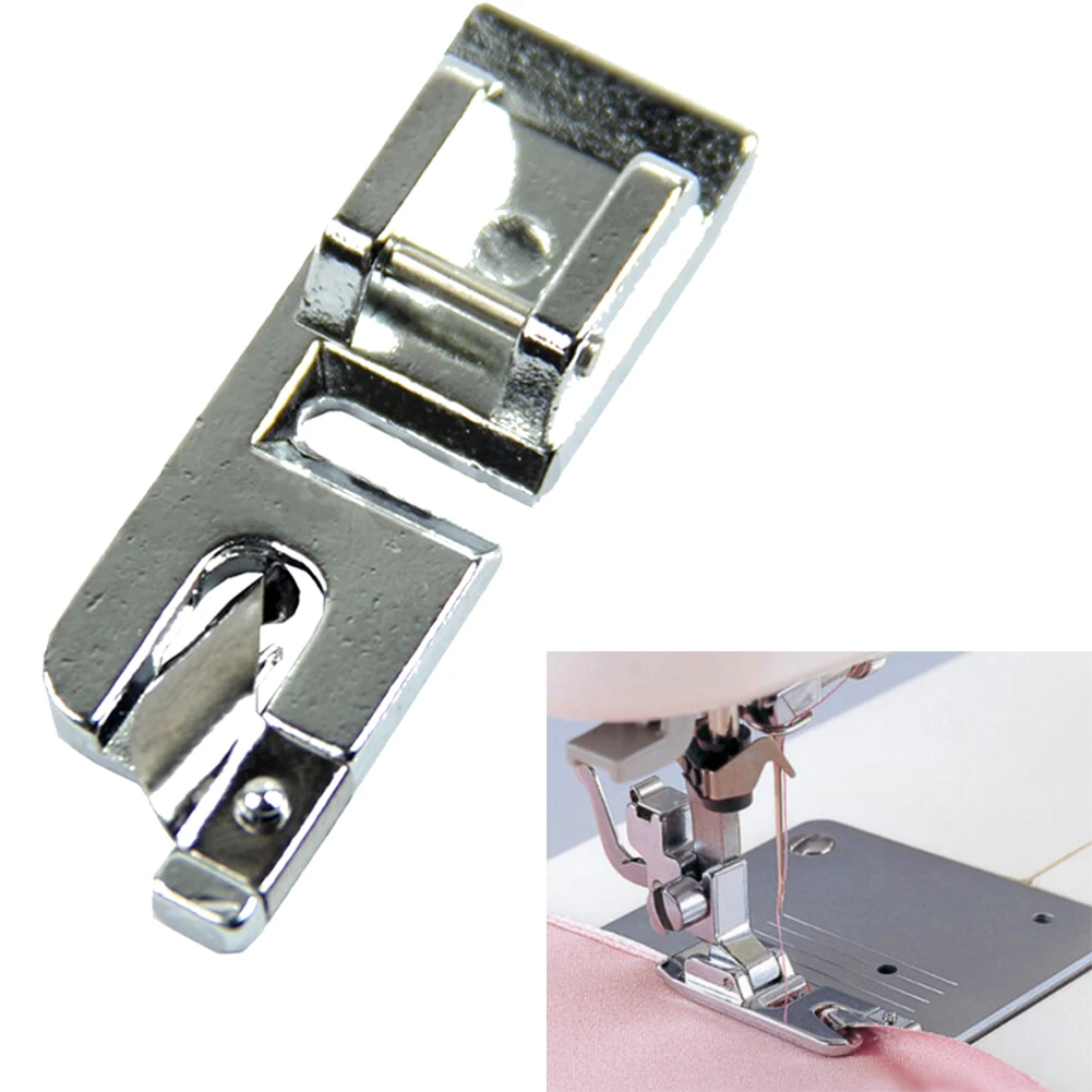 1Pc Hot Sale Rolled Hem Curling Presser Foot For Sewing Machine Singer Janome Sewing Accessories
1Pc Hot Sale Rolled Hem Curling Presser Foot For Sewing Machine Singer Janome Sewing Accessories