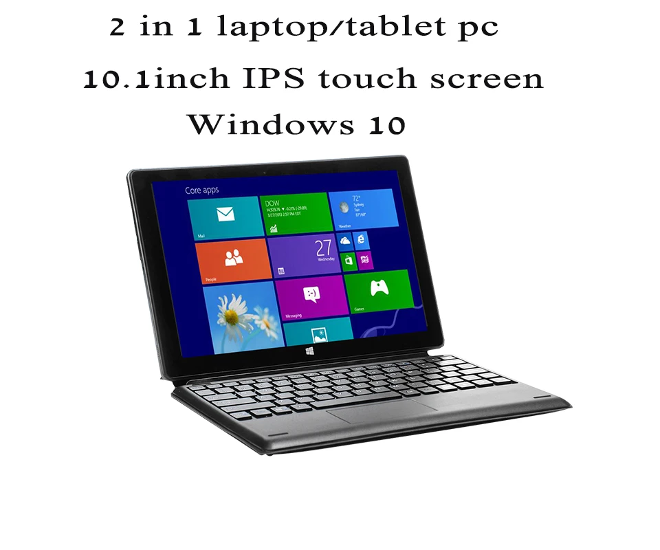 GMOLO 2 in 1 touch screen Windows 10 netbook laptop /tablet PC Celeron N3450 4GB 64GB dual