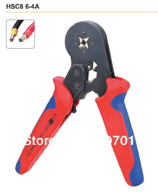 Mini Self-Adjustable Crimping Pliers Crimper HSC8 6-4A for Insulated Terminals Cable end-sleeves AWG 24-10 Square mm 0.08-6.0
Mini Self-Adjustable Crimping Pliers Crimper HSC8 6-4A for Insulated Terminals Cable end-sleeves AWG 24-10 Square mm 0.08-6.0